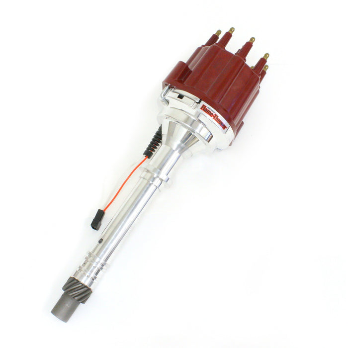 Pertronix D300811 Dist Billet Mag Trig Chevy SB/BB red Male cap - Truck Part Superstore
