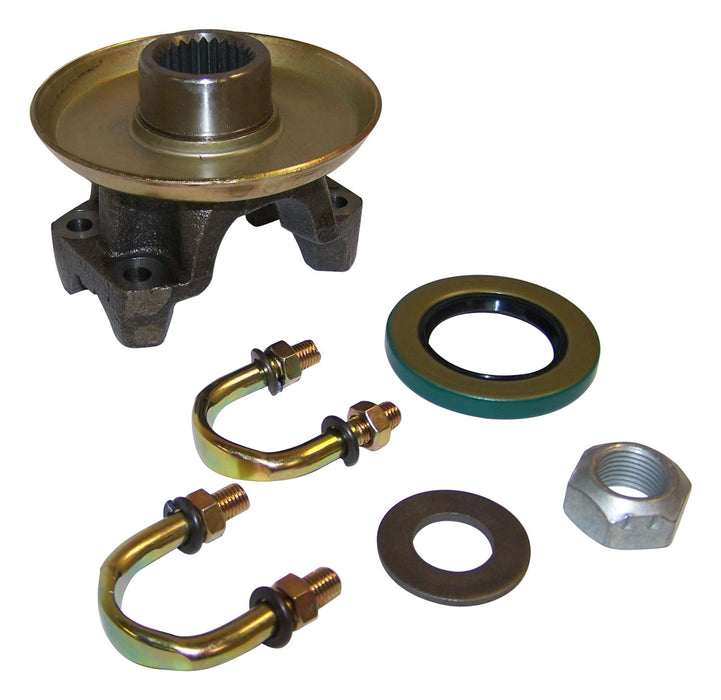Crown Automotive Jeep Replacement D300YOKEUBK Yoke Kit; Incl. Yoke/UBolts w/Washers/Nuts/Oil Seal/Pinion Washer/Pinion nut; - Truck Part Superstore