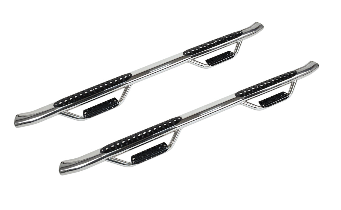 Go Rhino D44099PS 4" wide oval dual plane steps are perfect for lifted vehicles - Truck Part Superstore