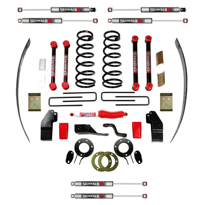 Skyjacker D4522K-M Suspension Lift Kit w/Shock M95 Performance Shocks 4-4.5 Inch Lift Class II All 4 Shocks 00-01 Dodge Ram 2500 00-01 Dodge Ram 3500 Skyjacker - Truck Part Superstore