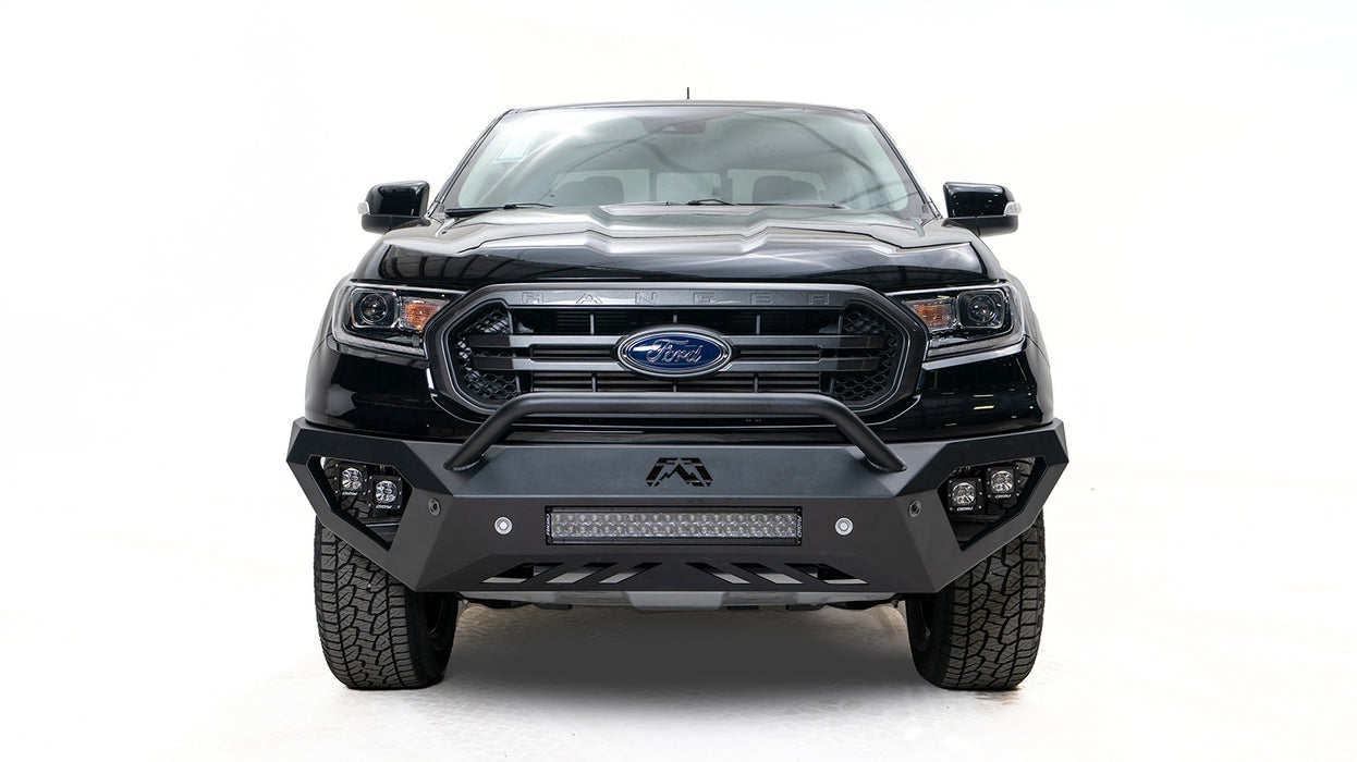 Fab Fours FR19-D4852-1 Vengeance Front Bumper; 2 Stage Black Powder Coat; Pre-Runner Guard; - Truck Part Superstore