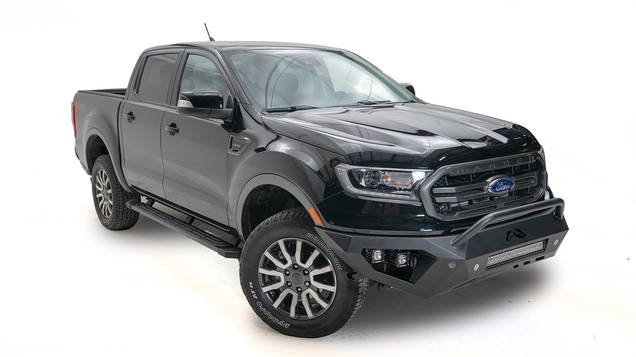 Fab Fours FR19-D4852-1 Vengeance Front Bumper; 2 Stage Black Powder Coat; Pre-Runner Guard; - Truck Part Superstore