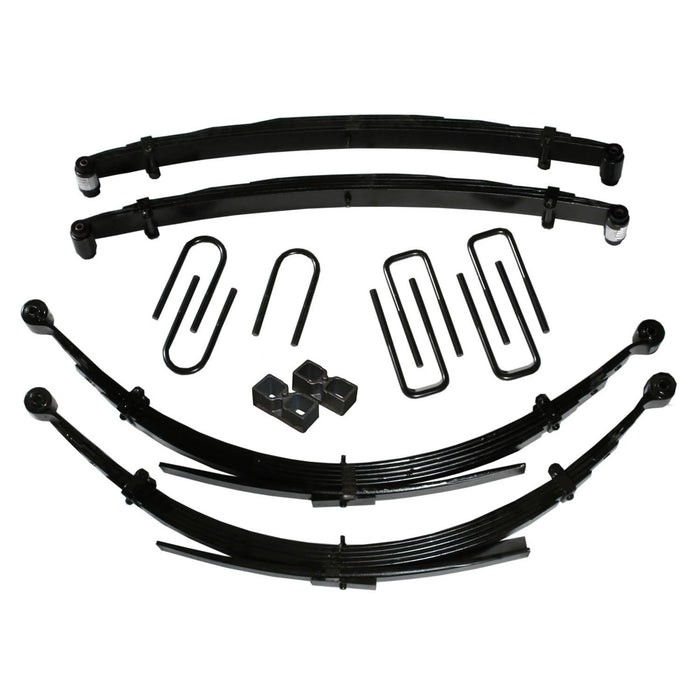 Skyjacker D492CDKS Lift Kit 4 Inch Front/2.5 Inch Rear Lift 92-93 Dodge W250/W350 Includes Front/Rear Leaf Springs Front/Rear U Bolt Kits Front/Rear Bushing Kit Rear Block Skyjacker - Truck Part Superstore