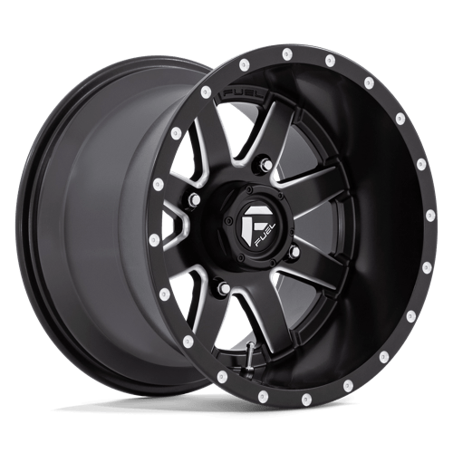 Fuel UTV D5381500A655 D538 15X10 4X137 MT-BLK-MIL 0MM - Truck Part Superstore