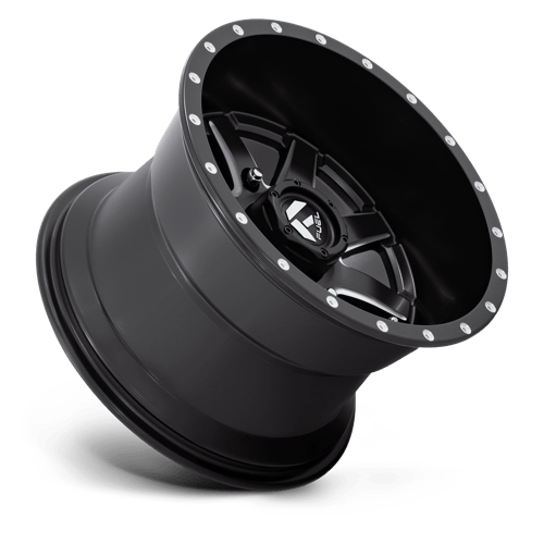 Fuel UTV D5381500A555 D538 15X10 4X156 MT-BLK-MIL 0MM - Truck Part Superstore