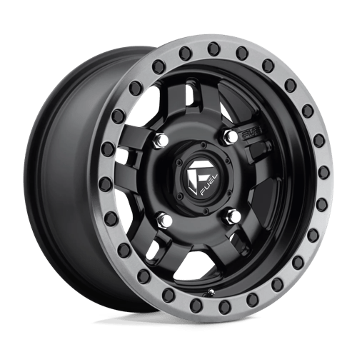 Fuel UTV D5571570A554 D557 15X7 4X156 MT-BLK-GBR 38MM - Truck Part Superstore