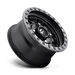 Fuel UTV D5571470A444 D557 14X7 4X110 MT-BLK-GBR 13MM - Truck Part Superstore