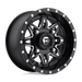 Fuel UTV D5671470A544 D567 14X7 4X156 MT-BLK-MIL 13MM - Truck Part Superstore