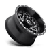 Fuel UTV D5671570A644 D567 15X7 4X137 MT-BLK-MIL 13MM - Truck Part Superstore