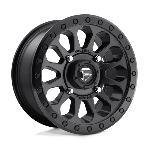 Fuel UTV D5791570A654 D579 15X7 4X137 MT-BLK 38MM - Truck Part Superstore