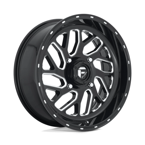 Fuel UTV D5811670A644 D581 16X7 4X137 GL-BLK-MIL 13MM - Truck Part Superstore