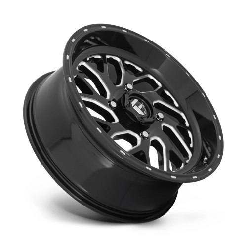 Fuel UTV D5811870A544 D581 18X7 4X156 GL-BLK-MIL 13MM - Truck Part Superstore