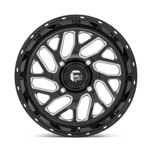 Fuel UTV D5811870A644 D581 18X7 4X137 GL-BLK-MIL 13MM - Truck Part Superstore
