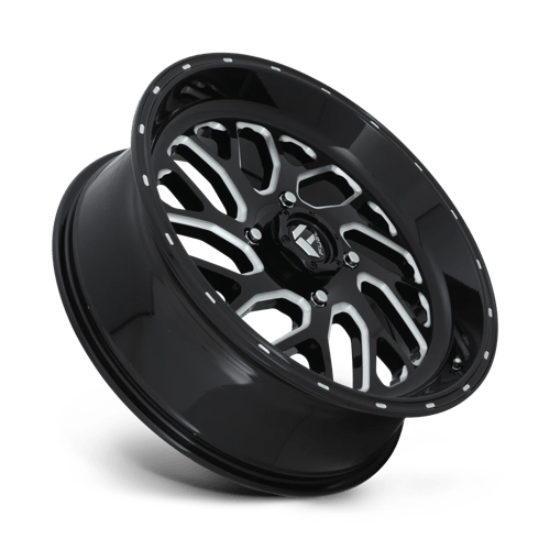 Fuel UTV D5812070A544 D581 20X7 4X156 GL-BLK-MIL 13MM - Truck Part Superstore