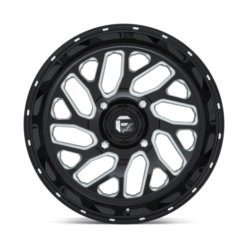 Fuel UTV D5812070A644 D581 20X7 4X137 GL-BLK-MIL 13MM - Truck Part Superstore