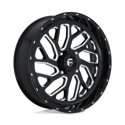 Fuel UTV D5812270A644 D581 22X7 4X137 GL-BLK-MIL 13MM - Truck Part Superstore