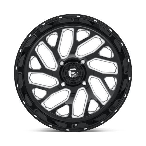 Fuel UTV D5812270A544 D581 22X7 4X156 GL-BLK-MIL 13MM - Truck Part Superstore
