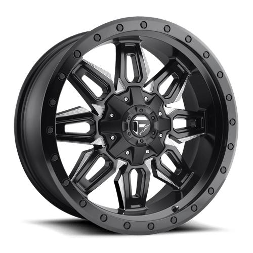 Fuel 1PC D59120909857 D591 20X9 6X135/5.5 MT-BLK-MIL 20MM - Truck Part Superstore