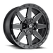 Fuel 1PC D59720908250 D597 20X9 8X6.5 GL-BLK-MIL 01MM - Truck Part Superstore