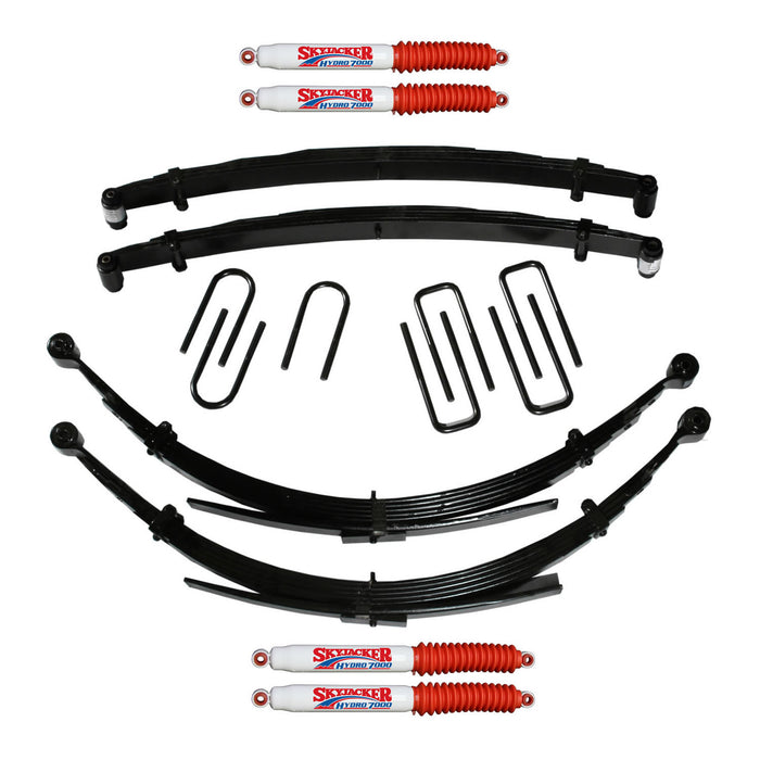 Skyjacker D600CDKS6-H Suspension Lift Kit w/Shock 6 Inch Front/Rear Lift 89-91 Dodge W250/W350 Incl. Front/Rear Leaf Springs Front/Rear UBolt Kits Front Bushing Kit 4 Shocks Skyjacker - Truck Part Superstore