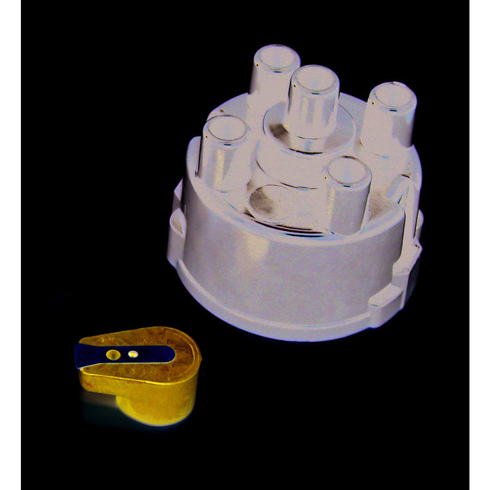 Pertronix D604600 Cap & Rotor Kit 4 cyl Cast British Distr - Truck Part Superstore