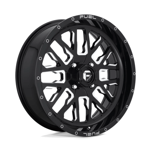 Fuel UTV D6112070A644 D611 20X7 4X137 GL-BLK-MIL 13MM - Truck Part Superstore
