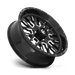 Fuel UTV D6112070A544 D611 20X7 4X156 GL-BLK-MIL 13MM - Truck Part Superstore