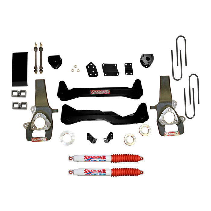 Skyjacker D640SSK-N Suspension Lift Kit w/Shock Nitro Shocks 4 Inch Lift 4 Shocks 06-08 Dodge Ram 1500 Skyjacker - Truck Part Superstore