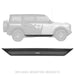 Go Rhino D64030T 6" wide strong steel side steps doubles as a slider to protect rocker panel - Truck Part Superstore