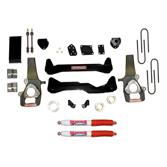Skyjacker D660SSK-N Suspension Lift Kit w/Shock Nitro Shocks 6 Inch Lift 4 Shocks 06-08 Dodge Ram 1500 Skyjacker - Truck Part Superstore