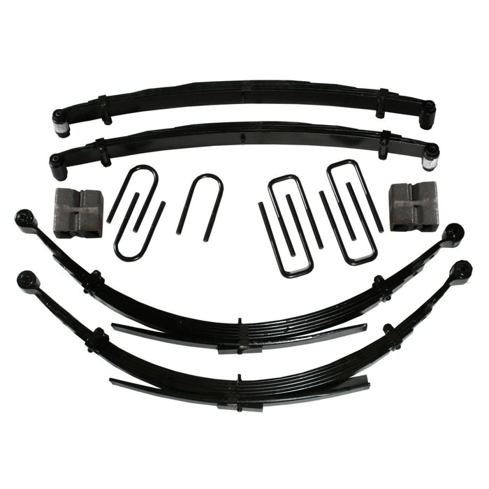 Skyjacker D692CDKS Lift Kit 6 Inch 92-93 Dodge W250/W350 Front/4.5 Inch Rear Lift Front/Rear Leaf Springs Front/Rear U Bolt Kits Front/Rear Bushing Kit Rear Block Skyjacker - Truck Part Superstore