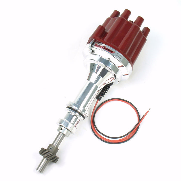 Pertronix D7132801 Dist Billet I3 Ford 351C No/Vac red cap - Truck Part Superstore