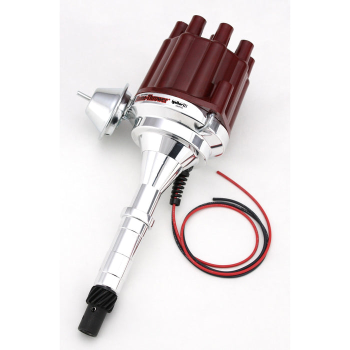Pertronix D7160701 Dist Billet I3 AMC V8 Vac Red Cap - Truck Part Superstore