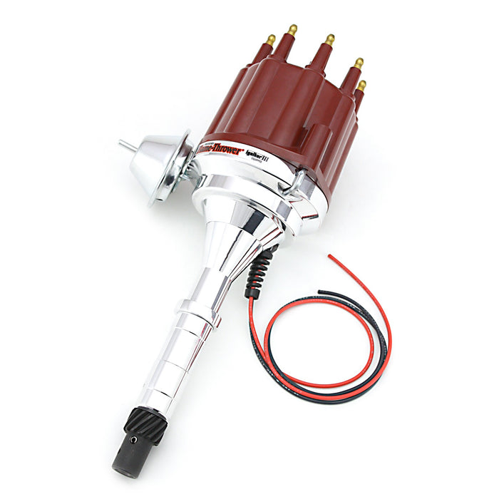 Pertronix D7160711 Dist Billet I3 AMC V8 Vac Red Male Cap - Truck Part Superstore