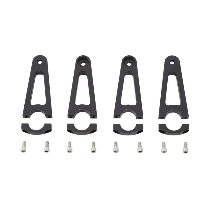 Smittybilt D8045 4.5 Foot Light Bar Mount Kit For Defender Roof Rack 4 Light Tabs Black Smittybilt - Truck Part Superstore