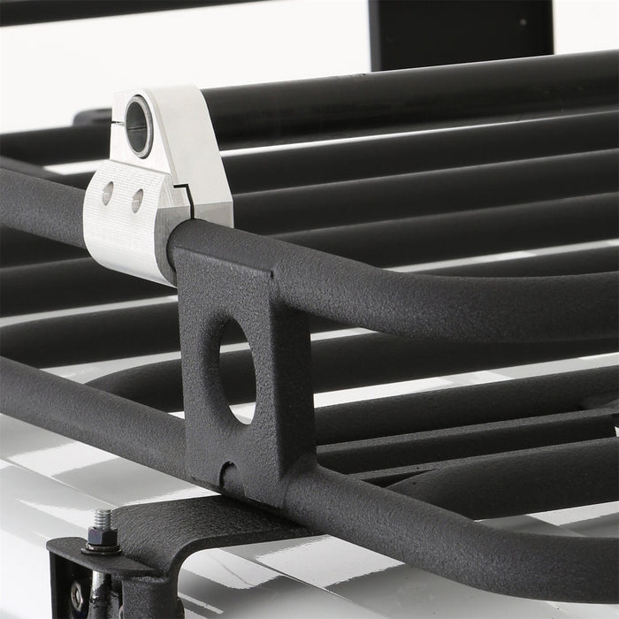 Smittybilt D8081 Crossbar Bracket Kit For Defender Roof Rack 4-Piece Kit Black Smittybilt - Truck Part Superstore