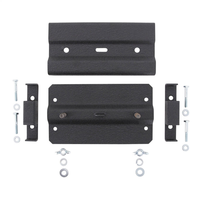 Smittybilt D8138 Axe And Shovel Mount w/Adapter Brackets For Roof Racks Accepts Padlock Black Smittybilt - Truck Part Superstore