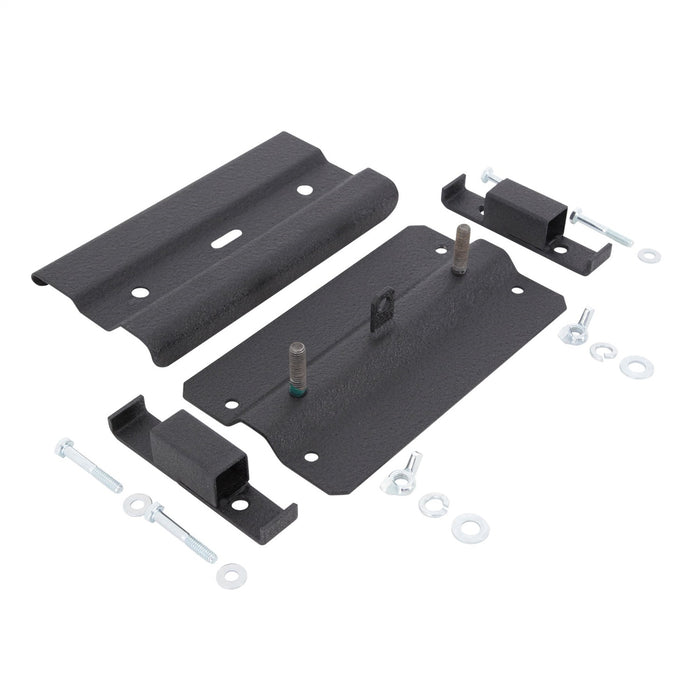 Smittybilt D8138 Axe And Shovel Mount w/Adapter Brackets For Roof Racks Accepts Padlock Black Smittybilt - Truck Part Superstore