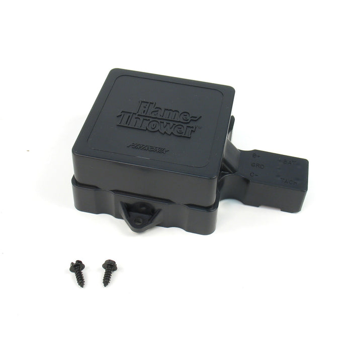 Pertronix D9000 PERTRONIX HEI DIST COVER. FEATURES FLAME-THROWER LOGO. - Truck Part Superstore