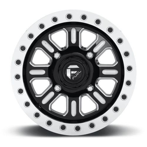 Fuel UTV D9101500A564 D910 15X10 4X156 GL-BLK-MIL 25MM - Truck Part Superstore