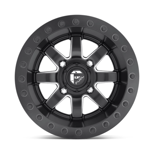 Fuel UTV D9281480A645 D928 14X8 4X137 MT-BLK 00MM - Truck Part Superstore