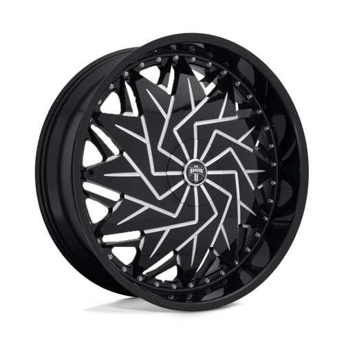 DUB 1PC S231269022+15 S231 26X9 5X115/120 GL-BLK-MIL 15MM - Truck Part Superstore