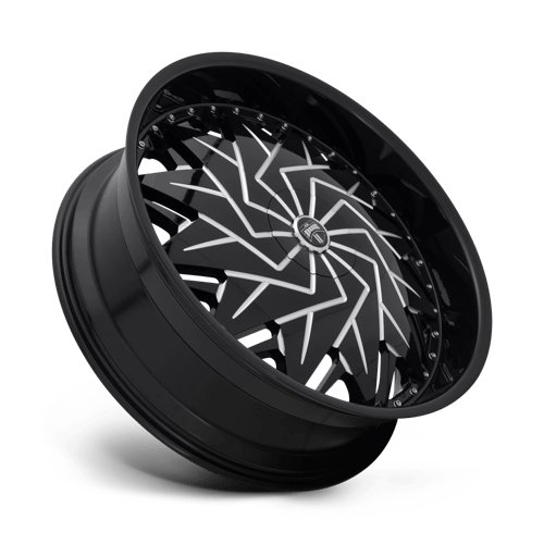 DUB 1PC S231269022+15 S231 26X9 5X115/120 GL-BLK-MIL 15MM - Truck Part Superstore
