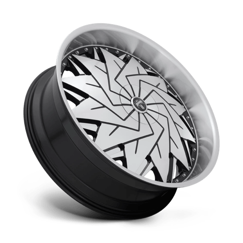 DUB 1PC S234260008+05 S234 26X10 5X4.75/5.0 GL-BLK-MACH 05MM - Truck Part Superstore
