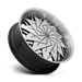 DUB 1PC S234260008+05 S234 26X10 5X4.75/5.0 GL-BLK-MACH 05MM - Truck Part Superstore