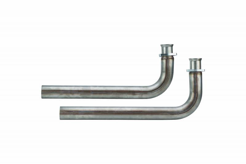 Pypes Performance Exhaust DCC10S 67-81 C3 Corvette Exhaust Manifold Down Pipe 2.5 in Ram Horn Hardware Not Incl Natural 409 Stainless Steel Pypes Exhaust - Truck Part Superstore