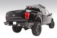 Fab Fours FF15-T3250-1 Black Steel Ranch Rear Bumper; 2 Stage Black Powder Coated; - Truck Part Superstore