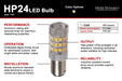 Diode Dynamics DD0012P 1157 LED Bulb HP24 Dual-Color LED Cool White Pair Diode Dynamics - Truck Part Superstore