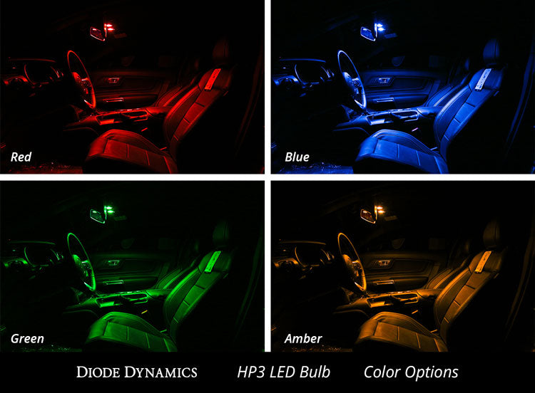 Diode Dynamics DD0018S 194 LED Bulb HP3 LED Amber Single Diode Dynamics - Truck Part Superstore