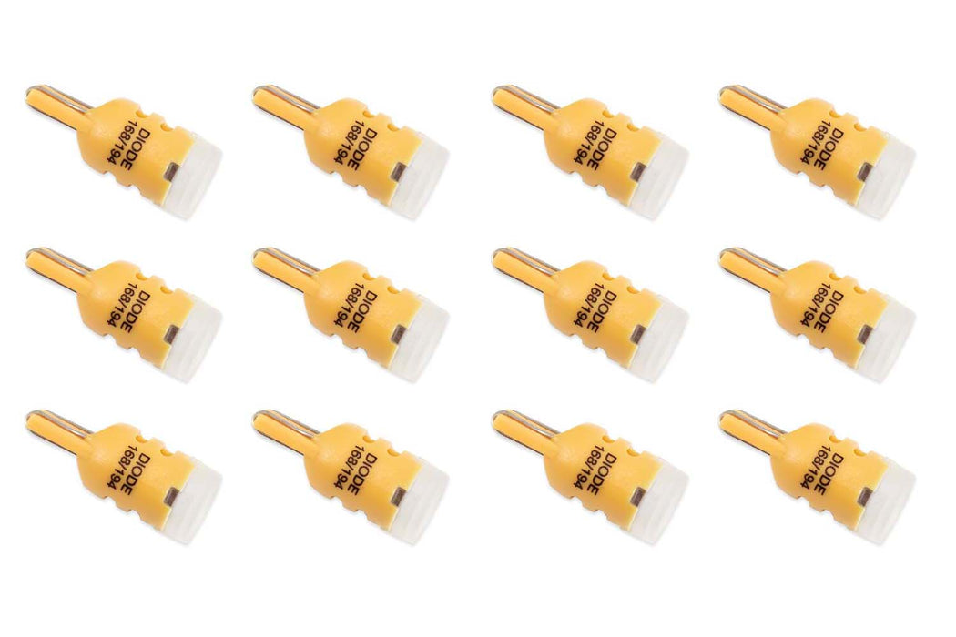 Diode Dynamics DD0018TW 194 LED Bulb HP3 LED Amber Set of 12 Diode Dynamics - Truck Part Superstore